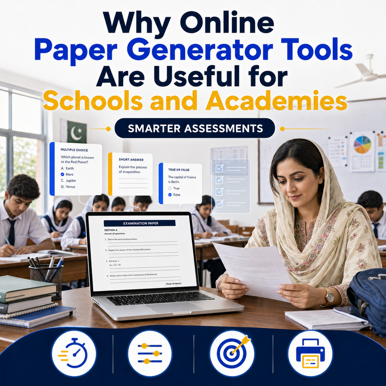 Why Online Paper Generator Tools Are Useful for Schools and Academies